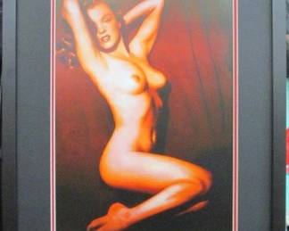 9028 - Marilyn Monroe Nude by Tom Kelly (Description): 20.5 X 25.5