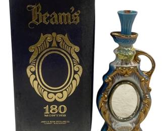 5994 - Jim Beam Decanter Bottle w/ Box - 13.5" Tall
