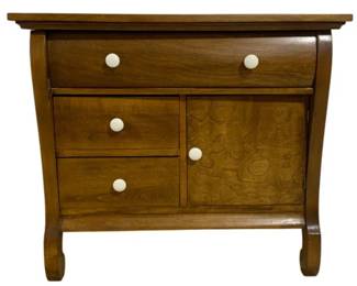 6296 - Wooden Washstand / Commode (Description): 30 x 34 x 20