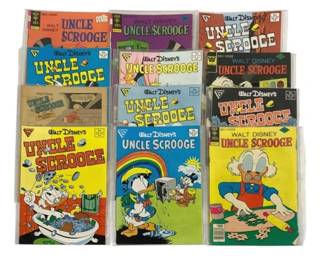 4082 - 12 Disney Uncle Scrooge Comic Books