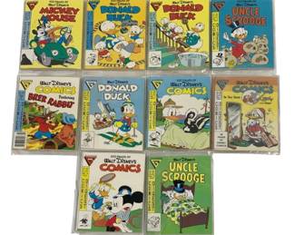 4086 - 10 Disney Comic Books