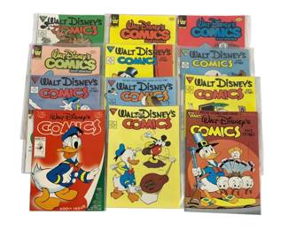 4068 - 12 Disney Comic Books