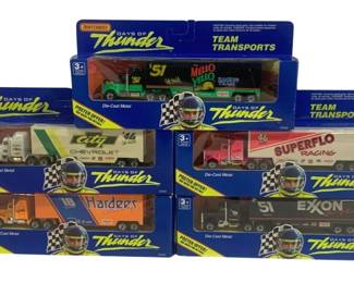 5971 - 5 Matchbox Days of Thunder Semi Trucks