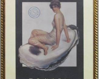9068 - Pearl in the Oyster by Lou Mayer (Description): 24 X 30