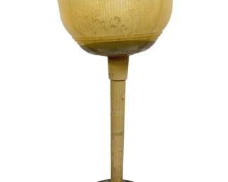 7086 - Mid-Century Table Lamp - 21" Tall (Description): Used as-is electric/electronic/mechanical item - no guarantee all components, untested.