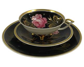 4275 - 3 Schwarzenhammer Teacup Set