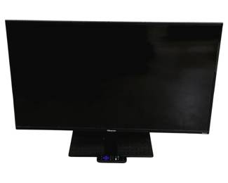 4703 - Hisense 40" LCD Roku/Smart TV w/ Remote (Description): Used as is electric/electronic/mechanical item. No guarantee all components, untested.