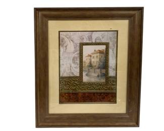 6508 - Framed Wall Decor - 25 x 21