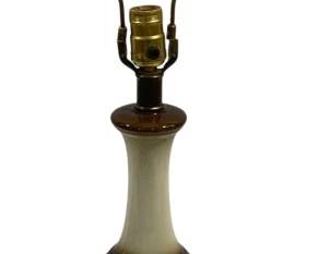 5141 - Vintage Ceramic Table Lamp - No Shade - 29" Tall (Description): Working condition, rued as is electric/electronic/mechanical item. No guarantee all components present