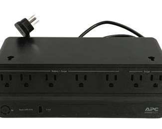4121 - APC Back-ups Power Supply Surge Protector (Description): Used as is electric/electronic/mechanical item. No guarantee all components, untested.