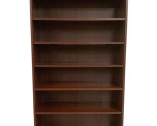 3001 - Mahogany Laminate Bookcase - 73 x 36 x 12