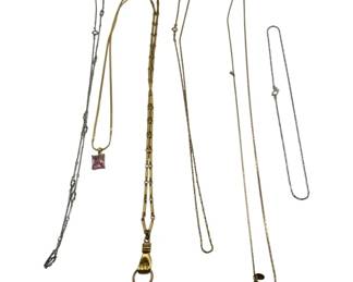 8089 - 6 Assorted Necklaces