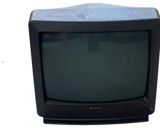 6559 - Quasar Model TP192FE 19" TV - no remote (Description): Used as is electric/electronic/mechanical item. No guarantee all components, untested.