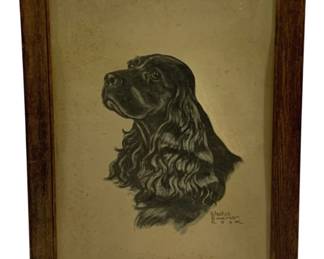 5176 - Gladys Emerson Cook Dog Portrait - 14 x 18
