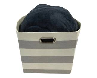 4600 - Cloth Storage Bin w/ Linens - 13 x 13 x 13