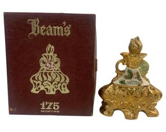 5996 - Jim Beam Decanter Bottle w/ Box - 12.25" Tall