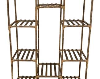 4695 - Wood Shelf - 33 x 12 x 48