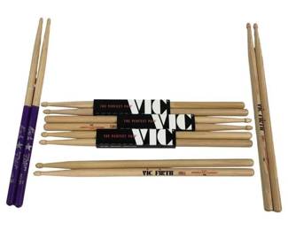 4593 - 6 Wood Drumsticks - 16" Long