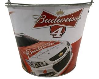 4876 - Budweiser Race Car Bucket - 7 x 9