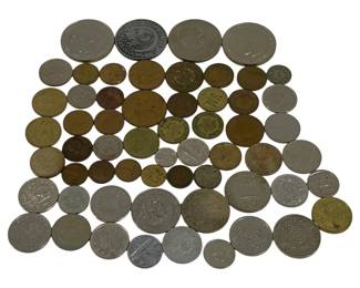 5685 - 59 Assorted Vintage Coins