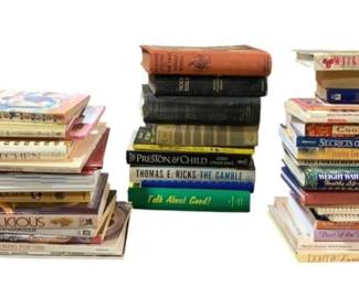 7028 - Lot of Assorted Cookbooks & More