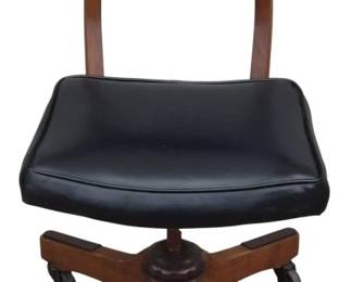 624 - Vintage Office Chair 34x17x20
