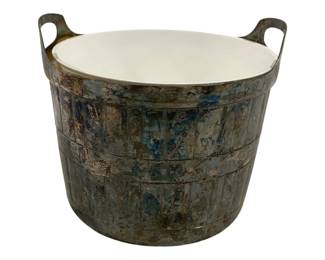 5658 - Vintage Silver Plated Ice Bucket - 6 x 7