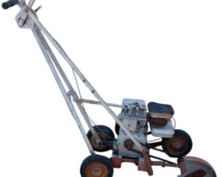 6452 - Gas powered Rototiller - 42 x 42 x 15 (Description): Used as is electric/electronic/mechanical item. No guarantee all components, untested