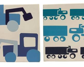 5093 - 2 Canvas Prints - 12 x 12