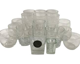 5434 - Lot of Assorted Glasses