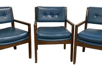 3022 - 3 Office Chairs - 32 x 23 x 23