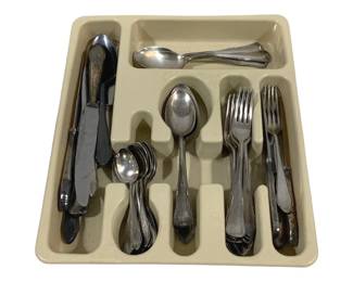 4374 - Silverware w/ Silverware Tray - 12 x 14