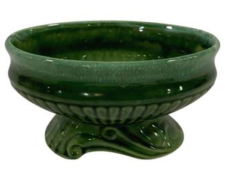 5031 - Green Pottery Planter - 7.5 x 5 x 5.5