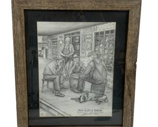 6024 - "Two of the Three" Framed Signed Print (Description): #489/500 19 x 23