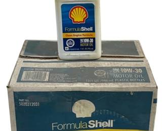 6495 - Case of Shell 10W-30 Motor Oil (12 pack)