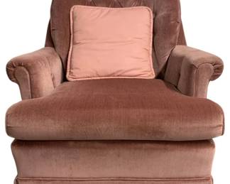 6285 - Upholstered Rocker Chair/Swivel (Description): 36 x 31 x 26