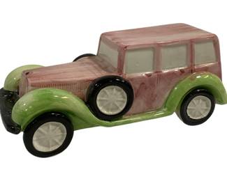 6586 - Ceramic Car Made in Italy - 12 x 5 x 5