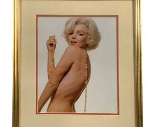 5194 - Framed Marilyn Monroe Print - 15.5 x 18