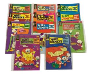 4074 - 11 Disney Comic Books