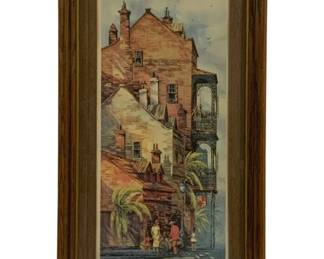 5408 - Framed Print by Frank Hamilton - 13 x 24