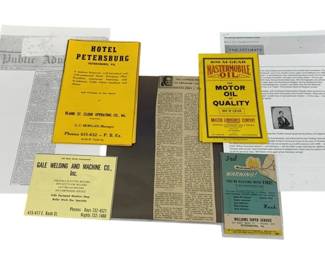 4054 - Lot of Vintage Paper Items
