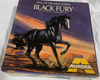 8103 - Aurora Black Fury Horse Model Assembly Kit