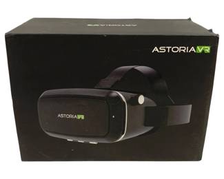 4590 - Astoria VR Headset in Box (Description): Used as is electric/electronic/mechanical item. No guarantee all components, untested.