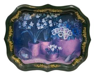 5190 - Metal Serving Tray - 22 x 17.5