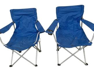 4779 - 2 Folding Camping Chairs
