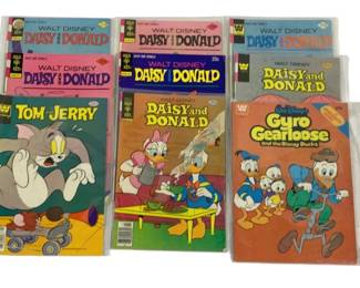 4070 - 9 Disney Comic Books