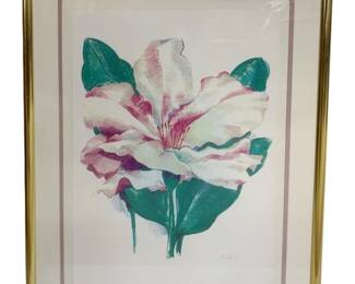 8211 - Framed Pastel Signed - 42 x 32