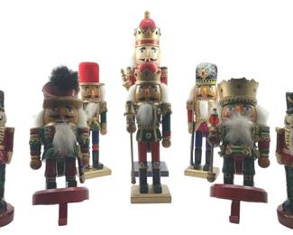 7011 - Lot of Assorted Nutcrackers - 14" Tall