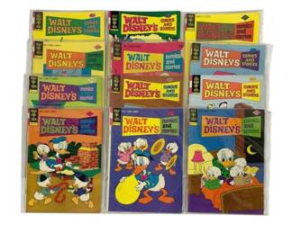 4072 - 12 Disney Comic Books