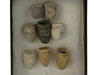 4035 - 8 Civil War Bullets